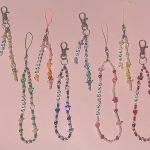 Kpop custom keychain/phone charm