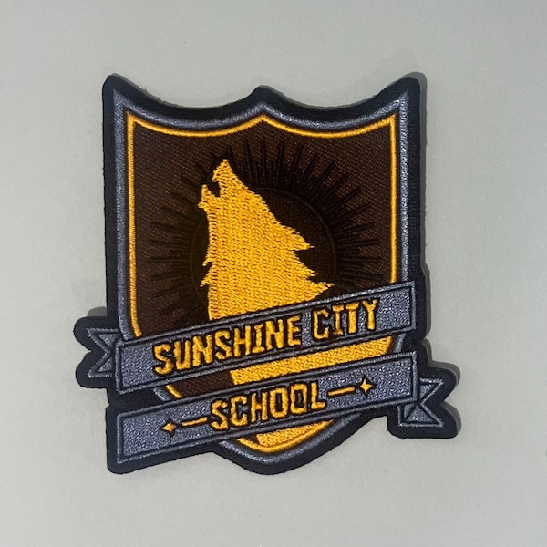 Sunshine City School Iron-On Patch &TEAM