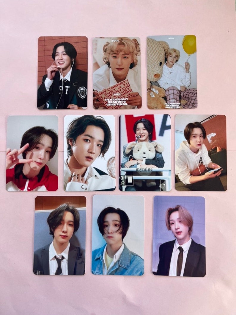 P1Harmony Set In Photocard Template P1Harmony Set In Photocard Template