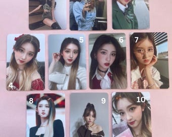 IVE fanmade photocards