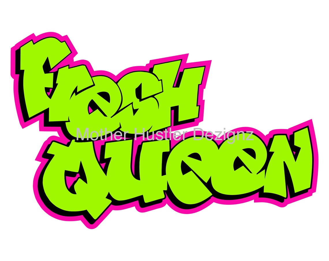 Fresh Queen SVG and PNG Etsy