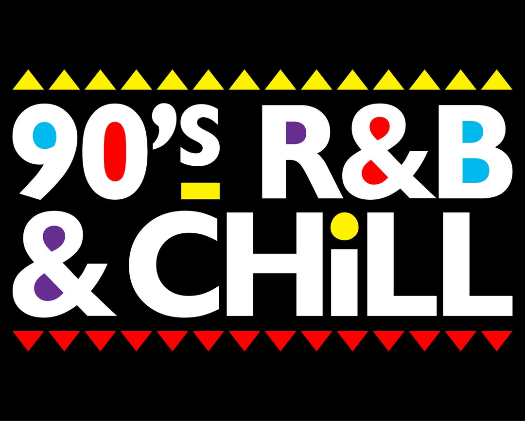 90's R&B and Chill PNG and SVG Files Set Etsy