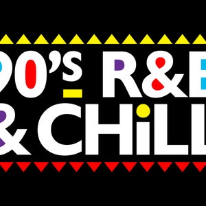 90er Jahre R & B und Chill PNG und SVG Dateien Set