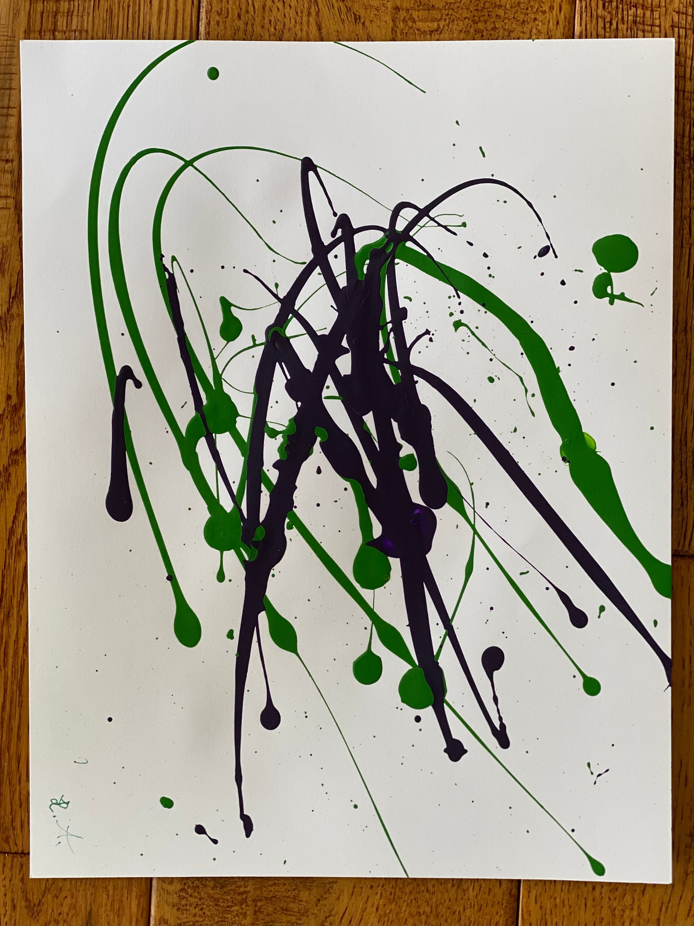 Abstract Splatter/drip Art - Etsy