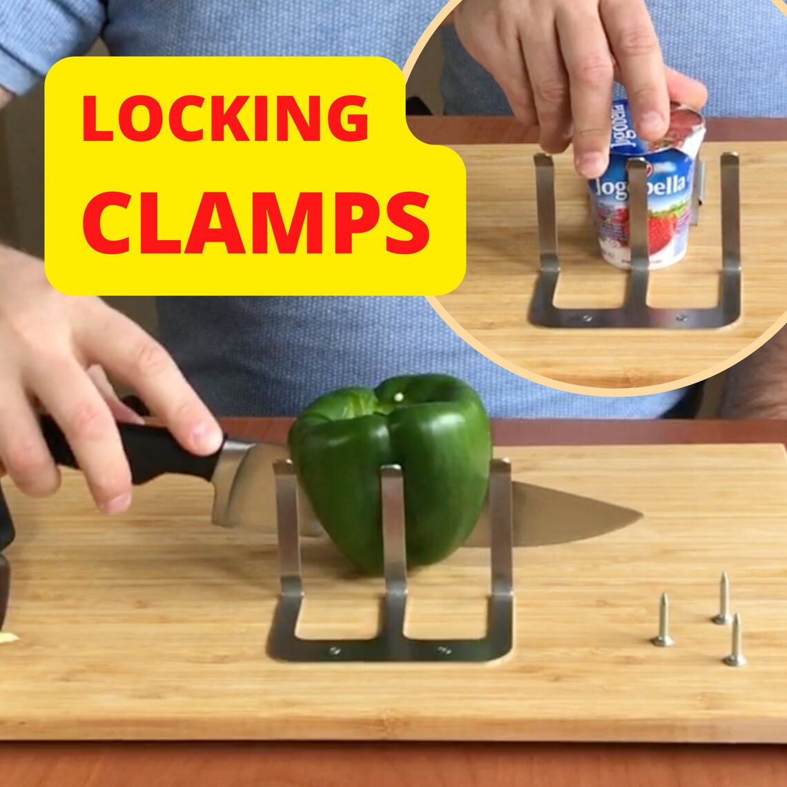 Onehanded Cutting Board cookhelper® Adaptive Kitchen Equipment Food Preparation Set for People