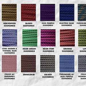 Paracord Keychain, adjustable, minimalist, EDC, tactical, custom gift, breakaway keychain, paracord, keys, birthday, favor image 6