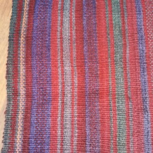 Vintage Jordanian Kilim Runner Rug 335 x 110 cm or 182 x 110 cm image 4