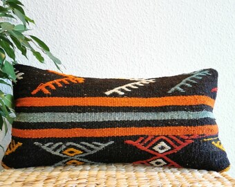 Vintage Kilim Pillow Cover 30 cm x 60 cm 1022