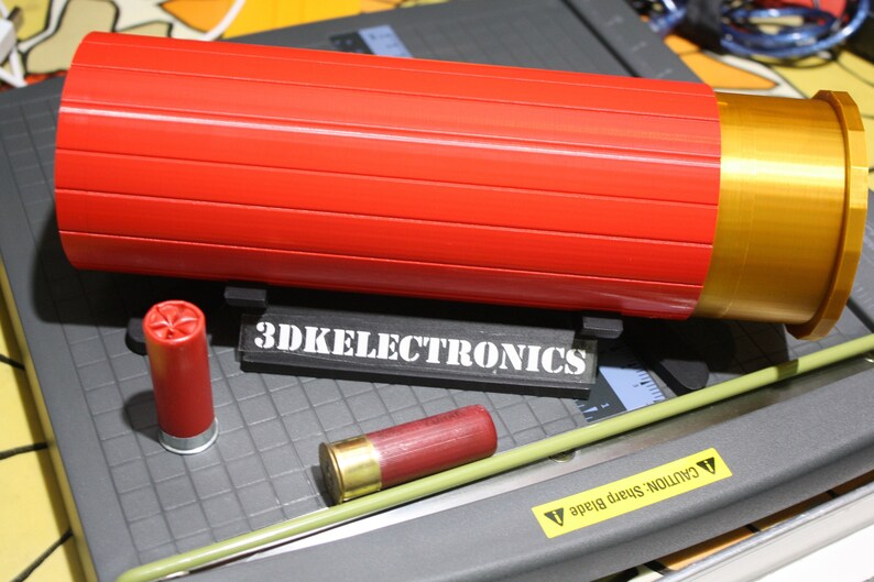 Personalized Giant Shotgun Shell Storage Container 3D Printed Decor Etsy