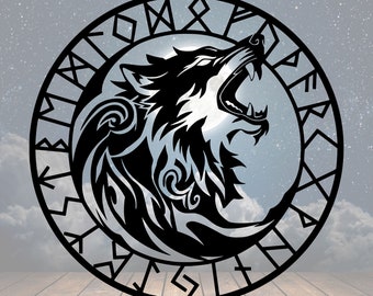 Viking Wolf Sign