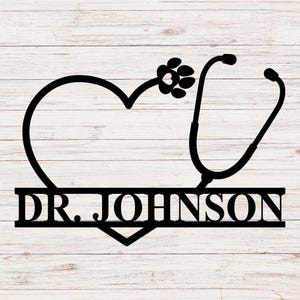 Personalized Veterinarian Sign, Custom Metal Veterinary Sign, Veterinarian Doctor Sign, Veterinary Gift, Veterinarian Office Sign, Vet gift