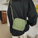 Canvas Crossbody Bag, Messenger Bag, Crossbody Purse, Small Crossbody Bag, Vintage School Bag, 6 colors available, Back to School 