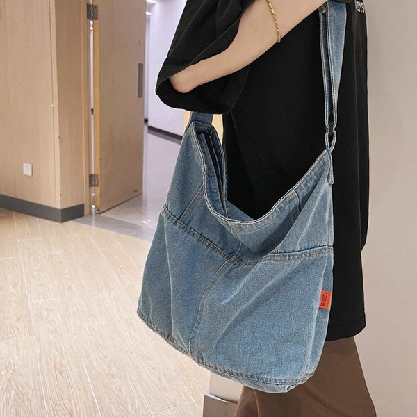 Denim Crossbody - Etsy