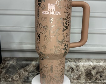 Western Spooky Ghosts 40oz Stanley Almond Rose, New Color