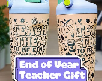 Engraved Education Tumbler, Personalized Teacher Cup, Custom 30oz Owala, School Staff Appreciation Gift
