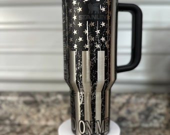 Laser Engraved We the People, Don’t tread on me,Americana themed Custom Wrap