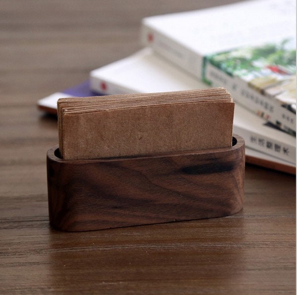 Set of 3 Square Business Card Holder business Card Display Etsy