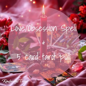 Same Day - Love Obsession Ritual Love Spell/5 Card Tarot Pull - Bitte Beschreibung lesen!