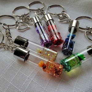 Eternal flower key ring