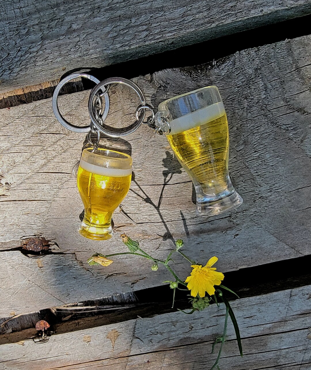 Beer Keychain - Etsy