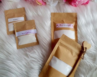 Homemade scented powder / vacuum cleaner powder / room fragrance / air freshener made from baking soda