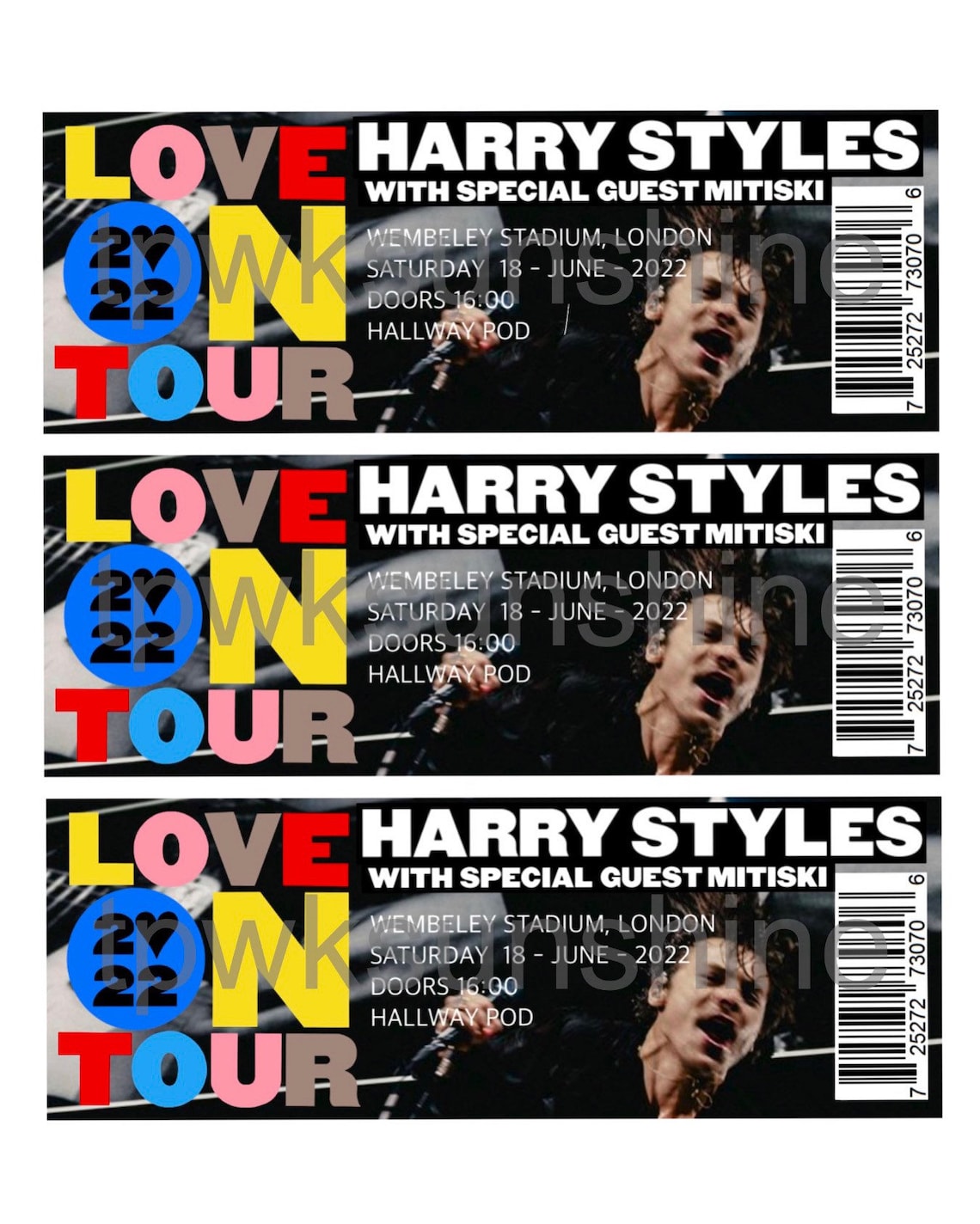 love on tour tickets europe