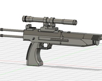 Westar 35 Carbine Blaster with Modular attachments - Star Wars - 3D Printing Files