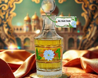 Special Sweet blend Al Sultan Attar by Norah | 100% Natural Unisex Arabic Perfume Oil | Vegan sweet Spicy Musk Blend | Handmade Alcohol-Free