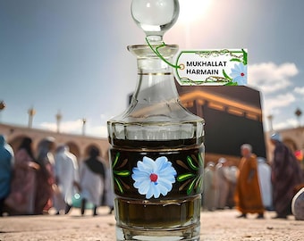 Best Mukhallat Harmain Attar | 100% Natural Unisex Indian Perfume Oil | Vegan Floral Sandalwood Blend | Handmade Long-Lasting Fragrance