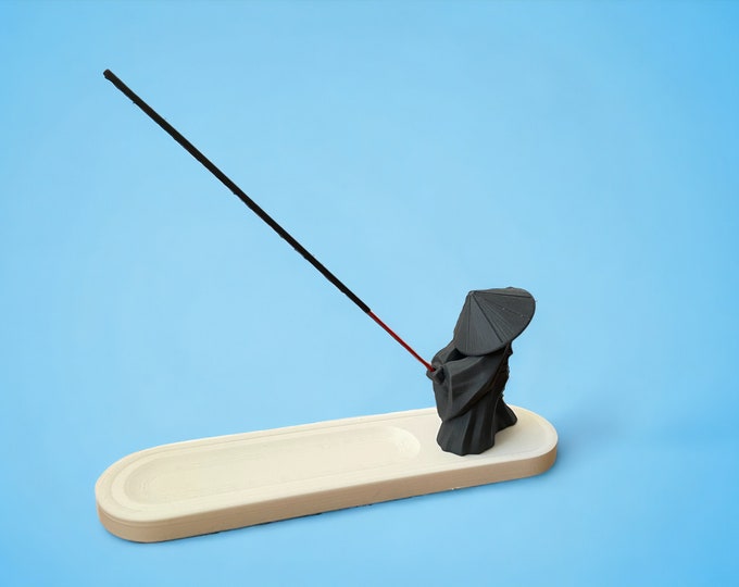 Japanese-themed incense stick holder