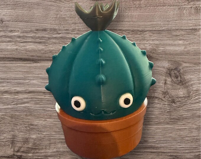 Cactus herb grinder