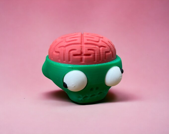 Quirky zombie herb grinder