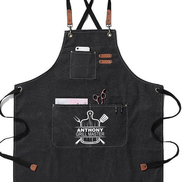 Grilling Apron Etsy