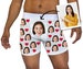 Personalized Face Boxers for Groom, Custom Photo Husband Boxers, Underwear With Face For Men, Gift For Boyfriend, Anniversary Gifts, Briefs 