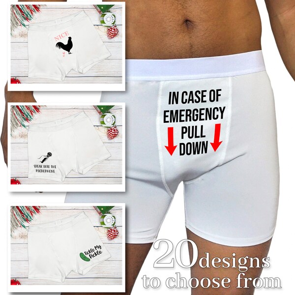 Funny Boxers Etsy
