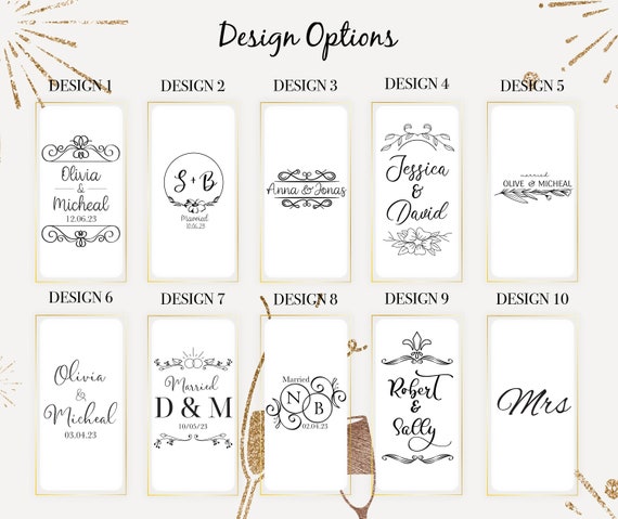 Personalized Wedding Glasses Mr Mrs Glasses Wedding Gift image 9