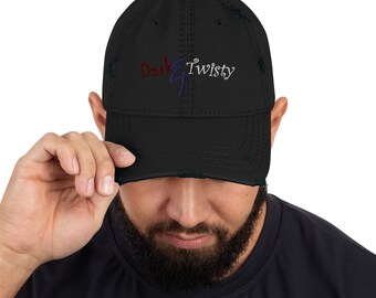 Distressed Dark and Twisty Dad Hat, Grey's Anatomy Cap