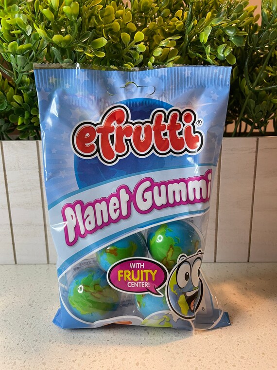 Efrutti Gummi Gummies Earth Gummies Jelly Filled Candy Etsy