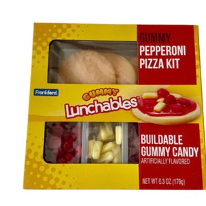 Lunchable Gummies Pepperoni Kit DIY Candy Kit for Kids