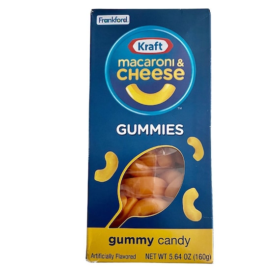 Mac and Cheese Gummies Candy Gummies Etsy