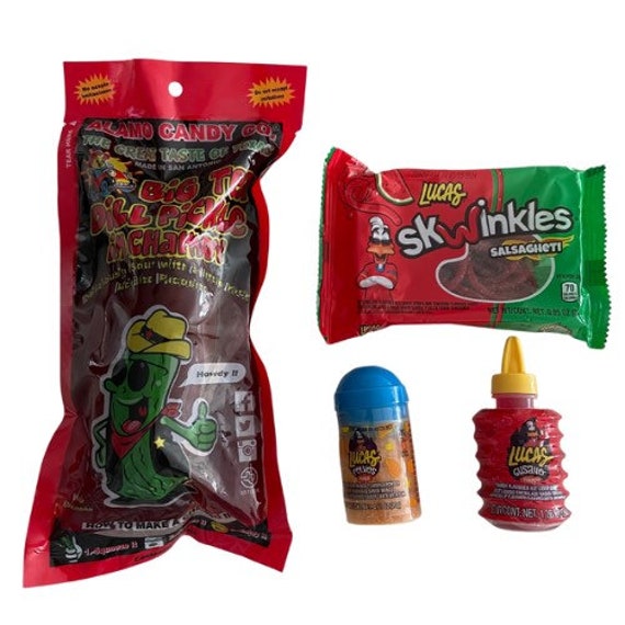 Big Alamo Chamoy Pickle Chamoy Pickle Kit Van Holten Lucas Etsy