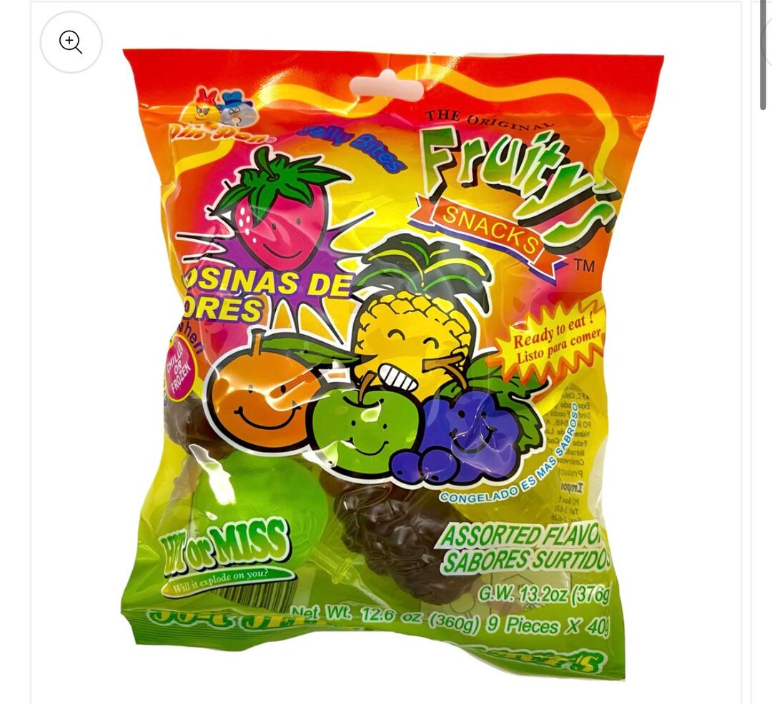 Tiktok Famous Jelly Squeeze Drink Bag Fruitys Snacks Etsy