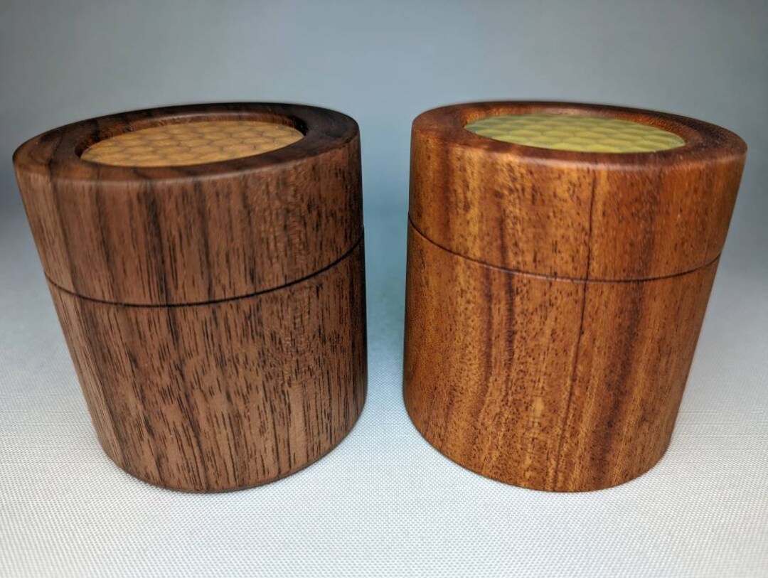 Unique Honey Pots With Pattern Lid Lidded Jar Nature Inspired