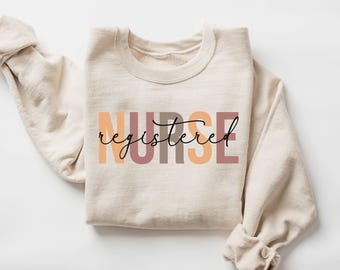 Registered Emergency Nurse Sweatshirt, Womens Nurse Sweatshirt, RN Sweatshirt, Nurse Definition Shirt, Nursing School Shirt, New Nurse Gift