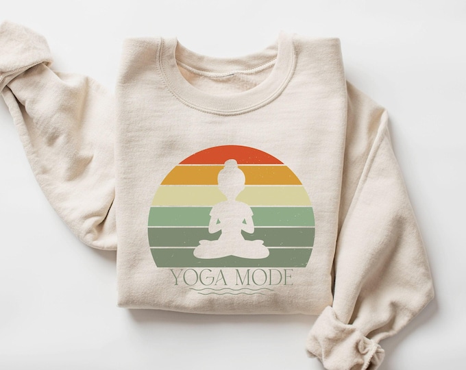 Funny Yoga Sweatshirt, Yoga Lover Sweatshirt, Yoga Lover Gift, Womens Yoga Sweatshirt, Cute Yoga Sweatshirt, Yoga Meditation Sweatshirt