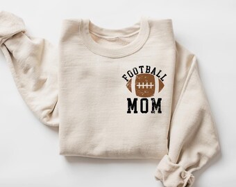 Retro Football Mom Sweatshirt, Football Season Mama Shirt, Gift For Football Mom, Cheer Mom Shirt, Football Lover Gift, Football Game Day