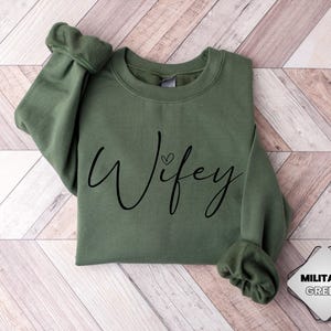 Sudadera para esposa, regalo de compromiso, regalo de despedida de soltera, regalo para novia, regalo de novia personalizado, sudadera para nueva esposa
