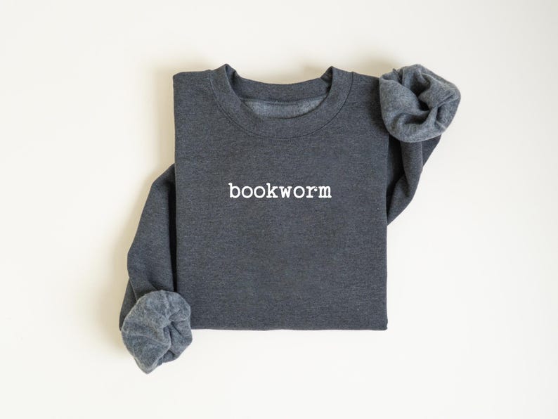 Bookworm Sweatshirt, Cute Books Lover Sweatshirt, Books Club Shirt, Books Lover Gift, Back To School Shirt, Elementary Teacher Shirt image 4