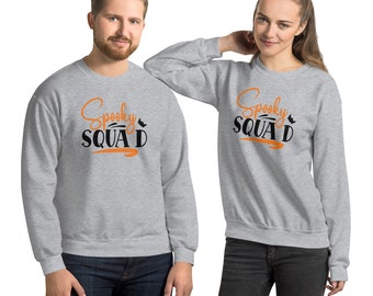 Halloween Sweatshirt / Spooky Squad Halloween Inspired Sweatshirt