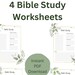 Printable S.O.A.P. Bible Study (PDF) - Etsy